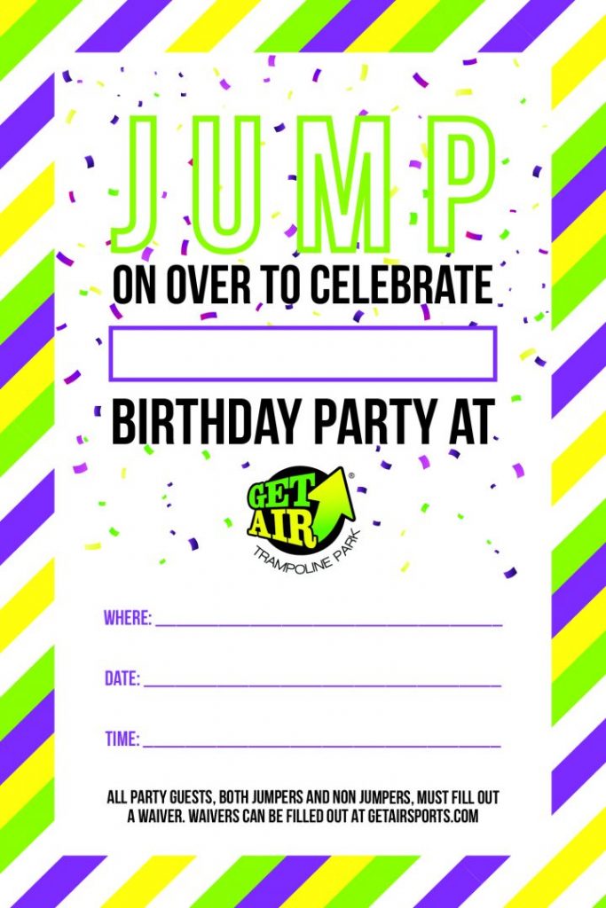 Party Invitation - GA