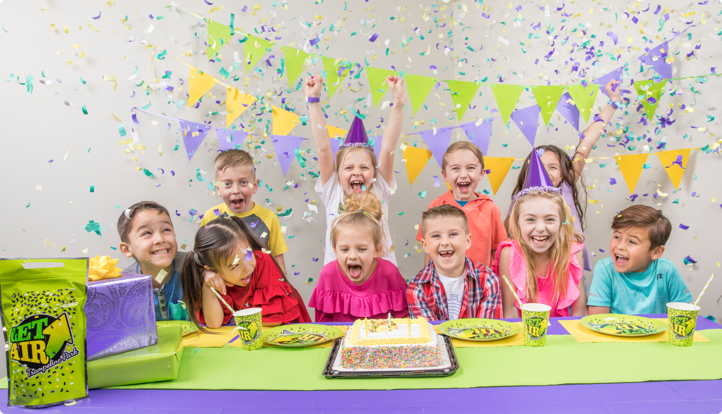 Celebrate My Kids Birthday Party at Columbus's Best Trampoline Park