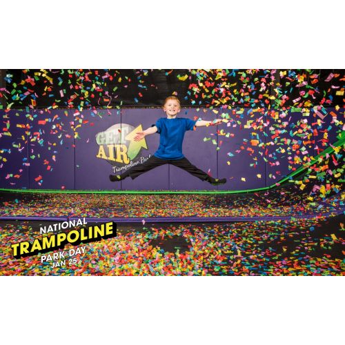 50% OFF ANY TICKET FOR NATIONAL TRAMPOLINE PARK DAY (VALID JANUARY 25-27)